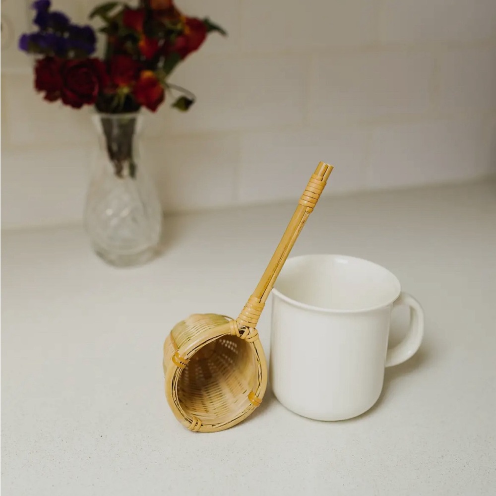 Bamboo Handwoven Tea Strainer